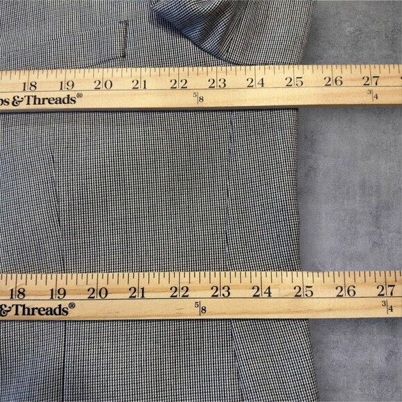 STAFFORD Mens 50R Gray Blazer Sport Coat Two Button Jacket Suit Classic - Picture 13 of 16